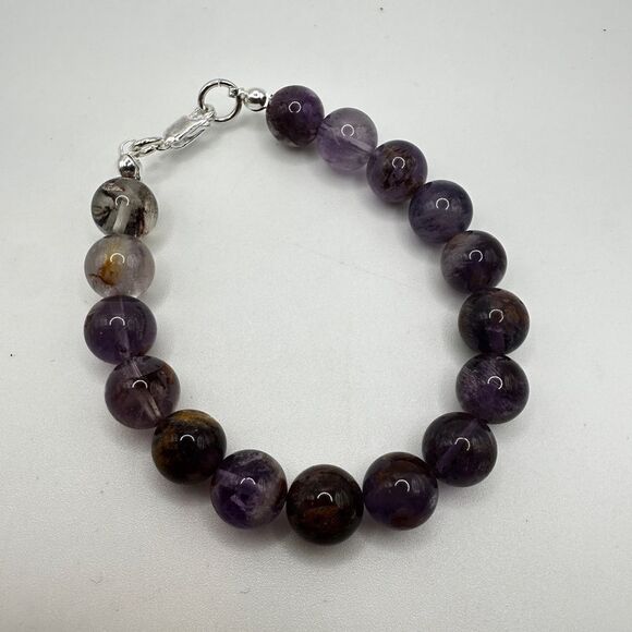 NWOT Super 7 beaded bracelet with sterling silver hardware! - Picture 9 of 9